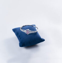 Alternative view of 925 silver imported ladies kada bracelet