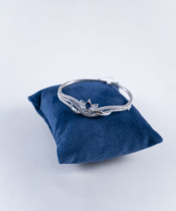 Alternative view of 925 silver imported ladies kada bracelet