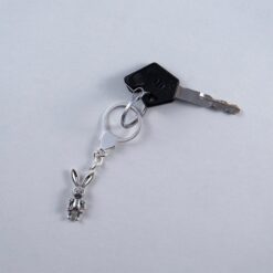 Elegant 925 Silver Keychain