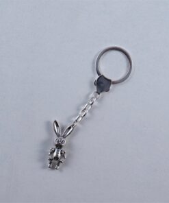 Alternative view of Elegant 925 Silver Keychain