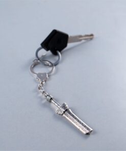 Elegant 925 Silver Keychain