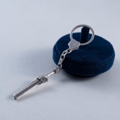 Alternative view of Elegant 925 Silver Keychain