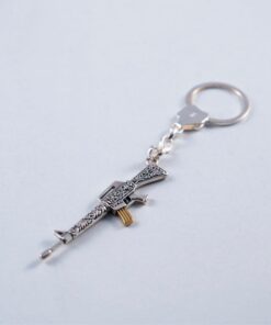 Elegant 925 Silver Keychain