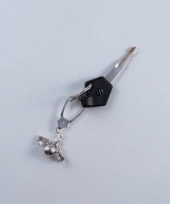 Alternative view of Elegant 925 Silver Keychain
