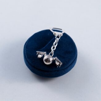 Elegant 925 Silver Keychain