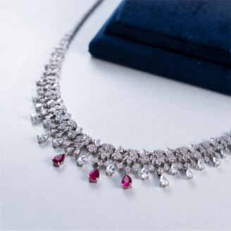 Elegant 925 Silver Jewelry Set