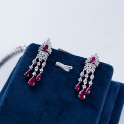 Alternative view of Elegant 925 Silver Jewelry Set