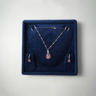 Elegant 925 Silver Jewelry Set