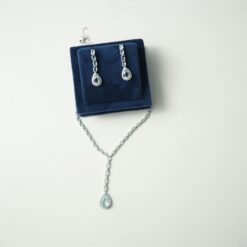 Alternative view of Elegant 925 Silver Jewelry Set