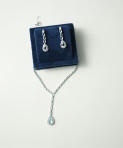 Alternative view of Elegant 925 Silver Jewelry Set