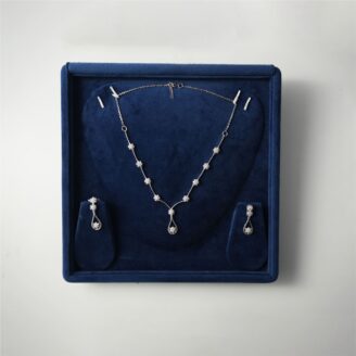 Elegant 925 Silver Jewelry Set