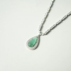 Alternative view of Elegant 925 Silver Jewelry Set