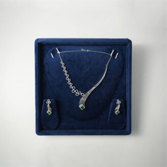 Elegant 925 Silver Jewelry Set
