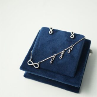 Elegant 925 Silver Jewelry Set