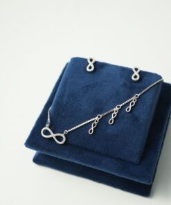 Elegant 925 Silver Jewelry Set