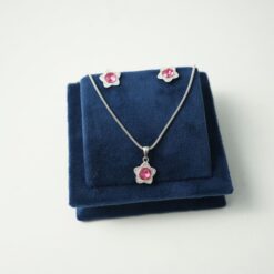 Elegant 925 Silver Jewelry Set