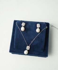 Elegant 925 Silver Jewelry Set