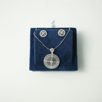 Elegant 925 Silver Jewelry Set