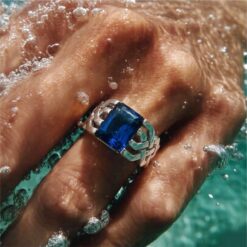 Alternative view of Blue Stone Solitaire