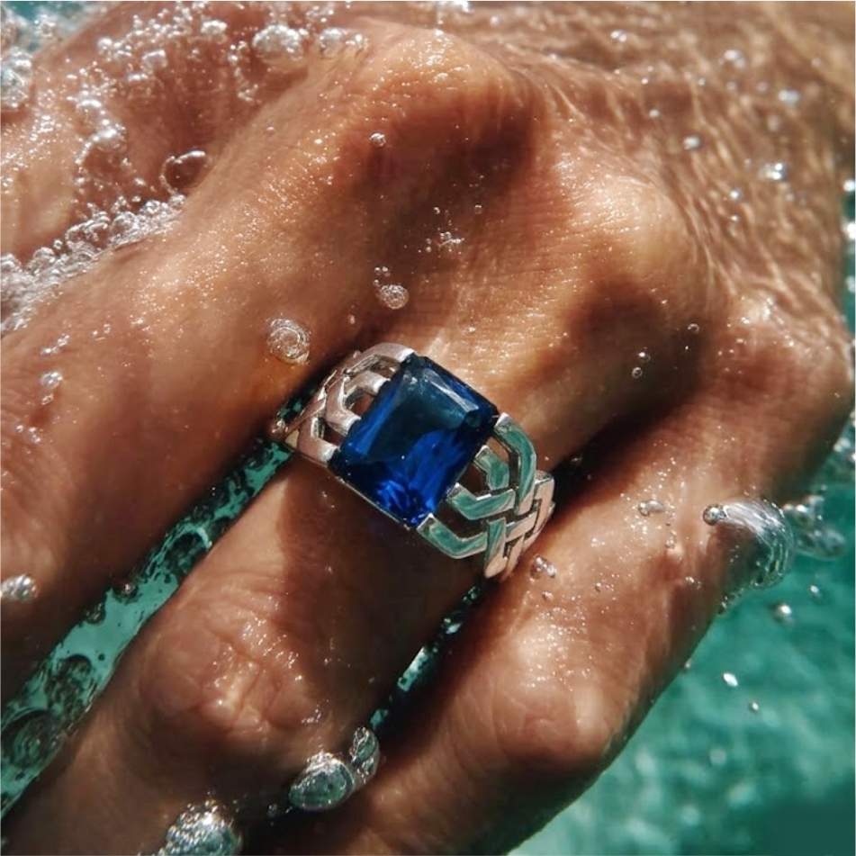 Blue Stone Solitaire - Image 2