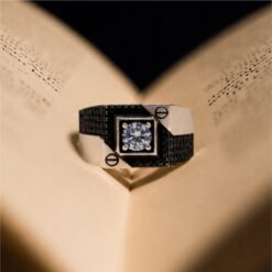 Alternative view of Midnight Royale Ring