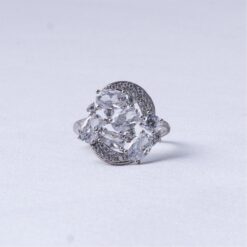Floral Diamond Style Ring