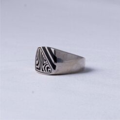 zibra print gents ring