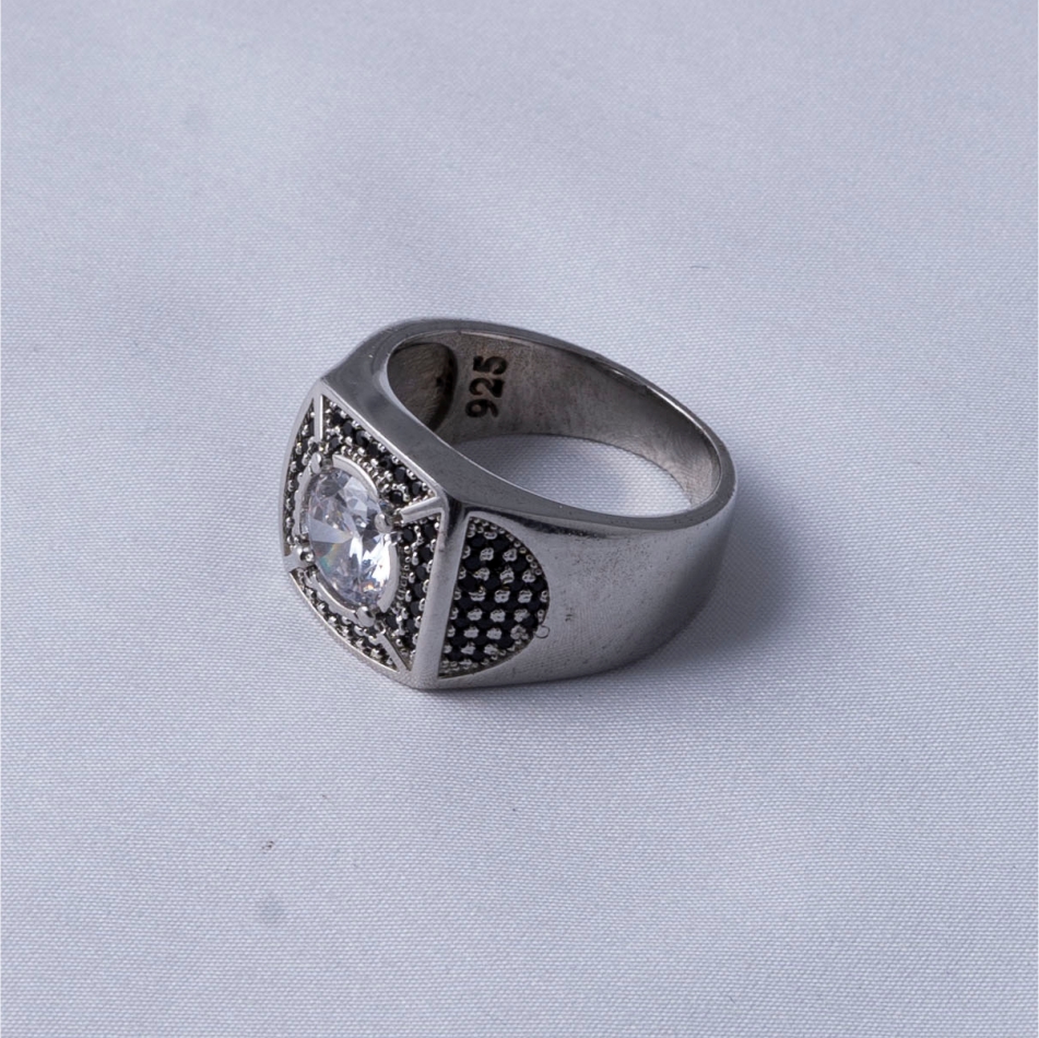 Diamond Style 925 Silver Ring - Image 4