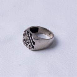 zibra print gents ring