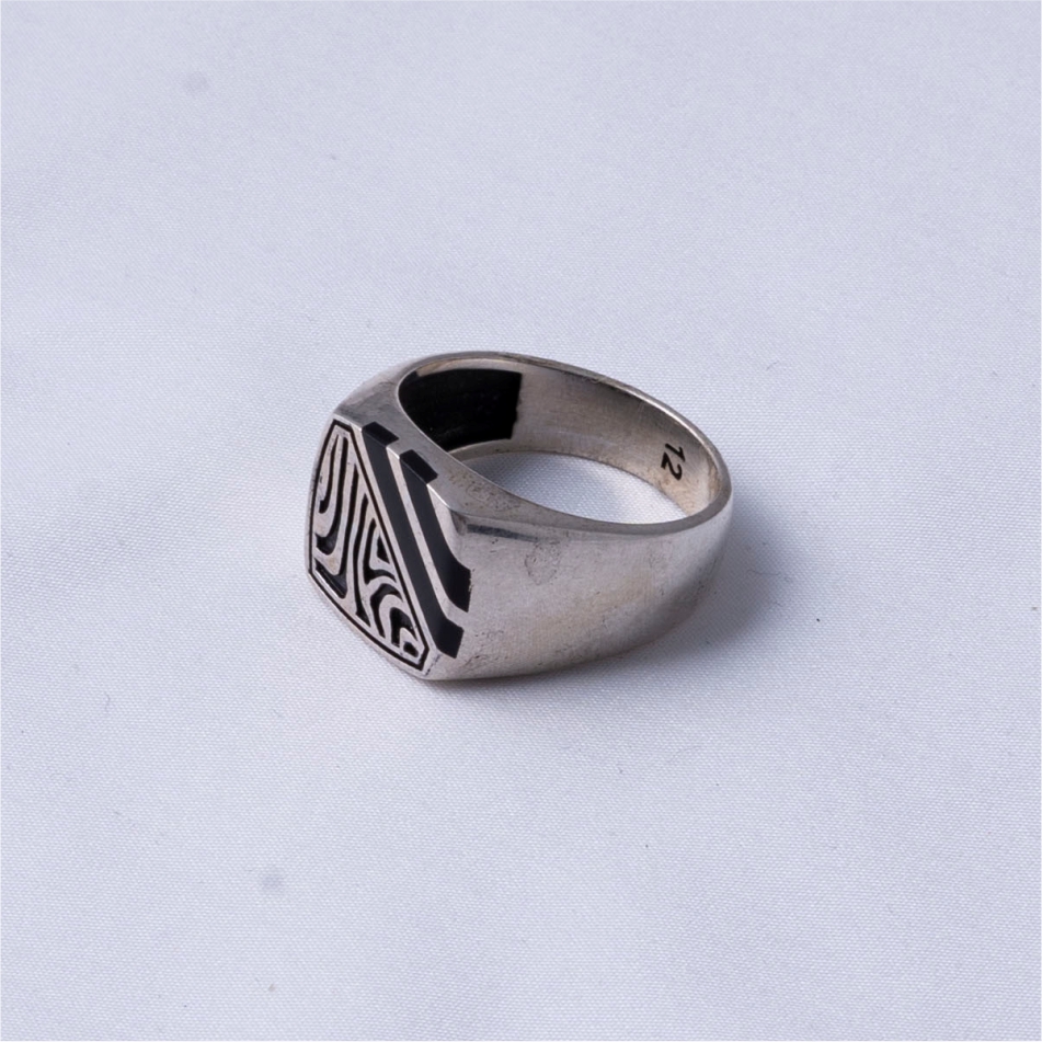 zibra print gents ring