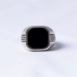 Black Onyx Style 925 Silver Ring