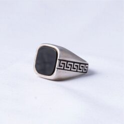 Alternative view of Black Onyx Style 925 Silver Ring