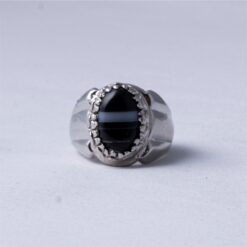 Black akik stone