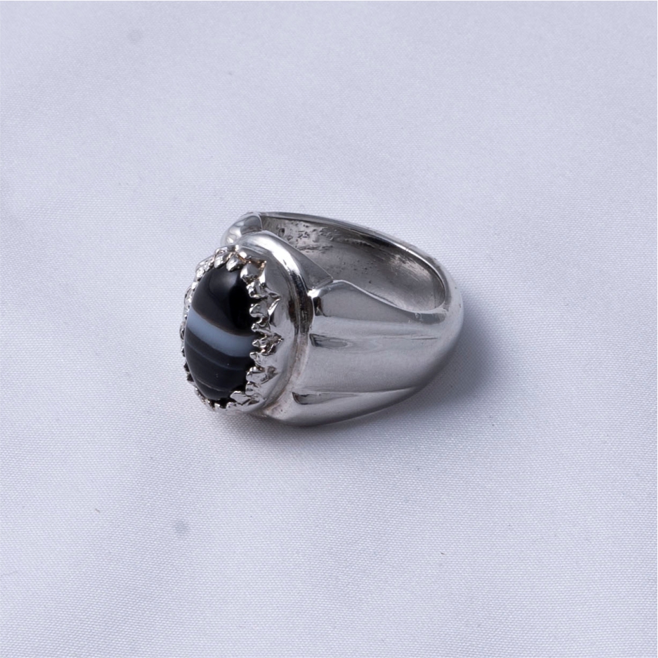 Black akik stone - Image 4
