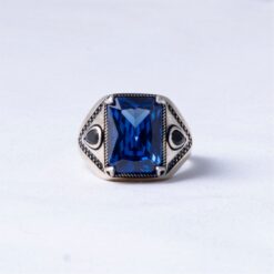 Blue Sapphire Style 925 Silver Ring
