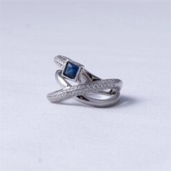 Blue Stone Designer Ring
