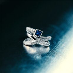 Alternative view of Blue Stone Designer Ring