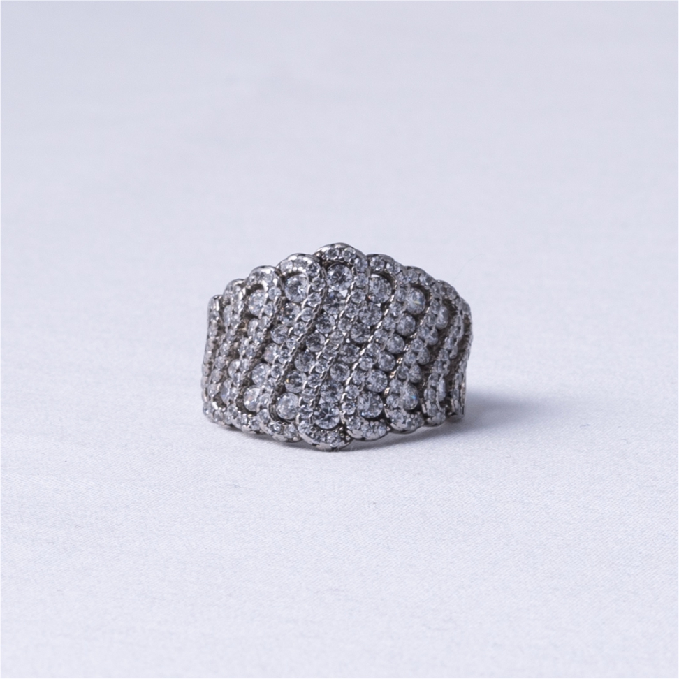 Crystal Cascade Women Ring