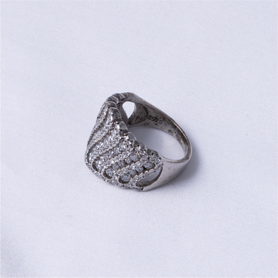 Crystal Cascade Women Ring - Image 3