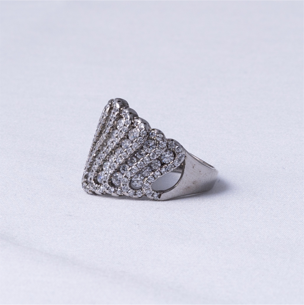 Crystal Cascade Women Ring - Image 4