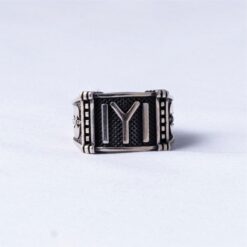 Initial Letter IYI 925 Silver Ring