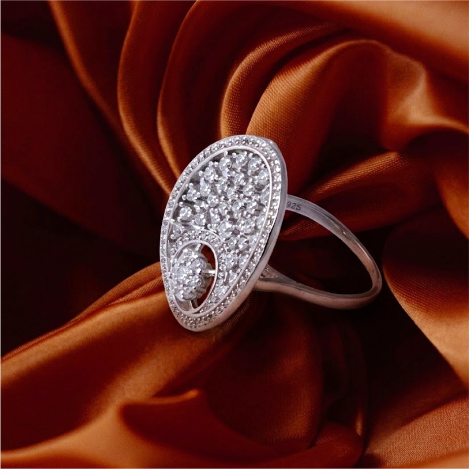 Tree of Life 925 Silver Ring - Image 2