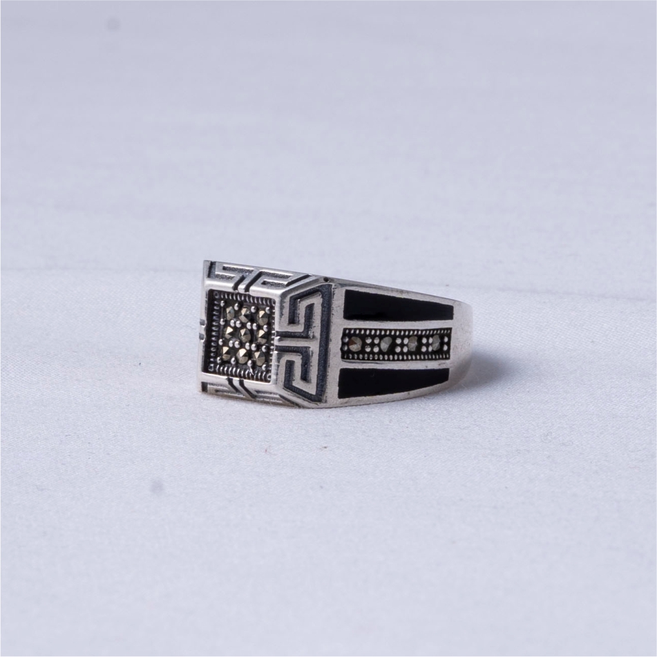Black oxodise with cz stone - Image 3