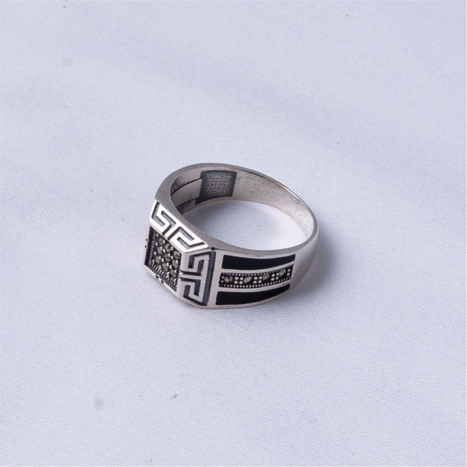 Black oxodise with cz stone - Image 4
