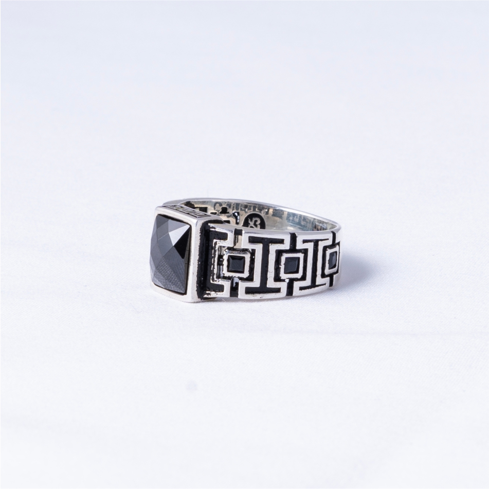 Black stone turkish ring - Image 3