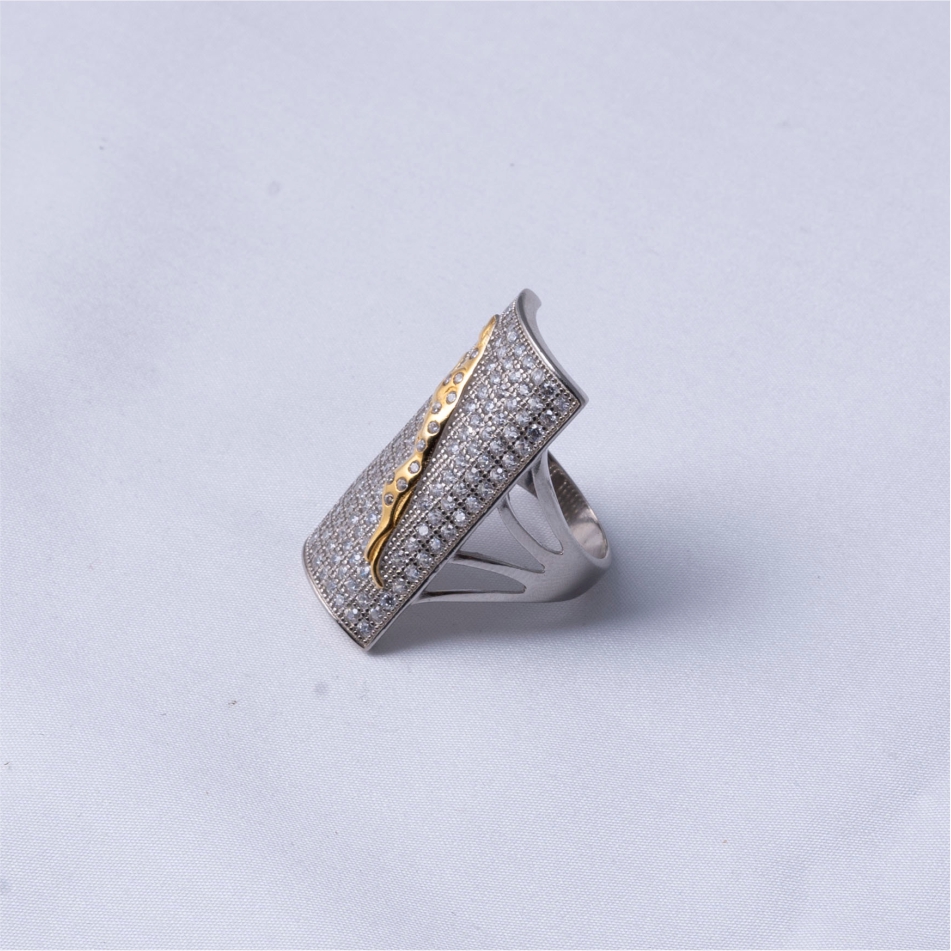 Diamond Style Leopard 925 Silver Ring - Image 3