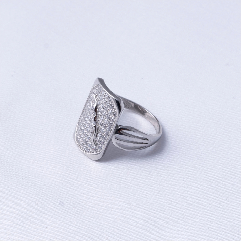 Diamond Style Jaguar 925 Silver Ring - Image 2