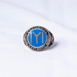 Blue Kayi Turkish 925 Silver Ring