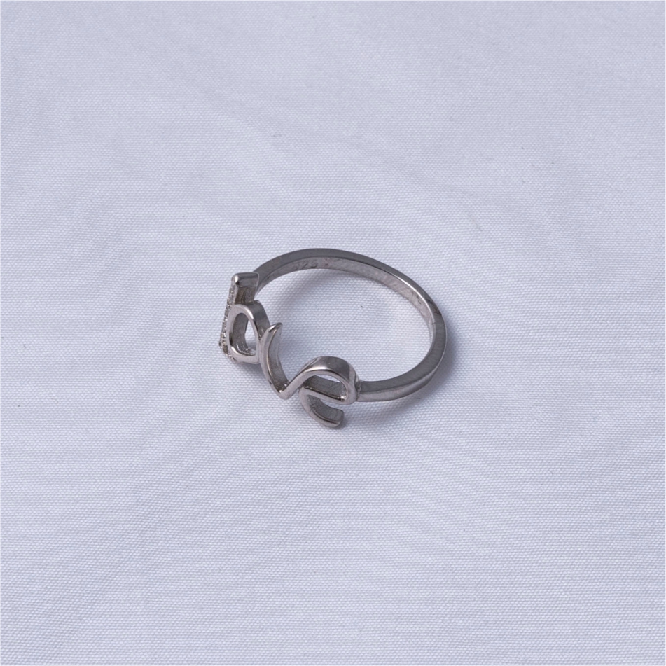 Love Design 925 Silver Ring - Image 4