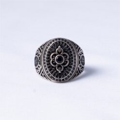 Black Stone Turkish 925 Silver Ring